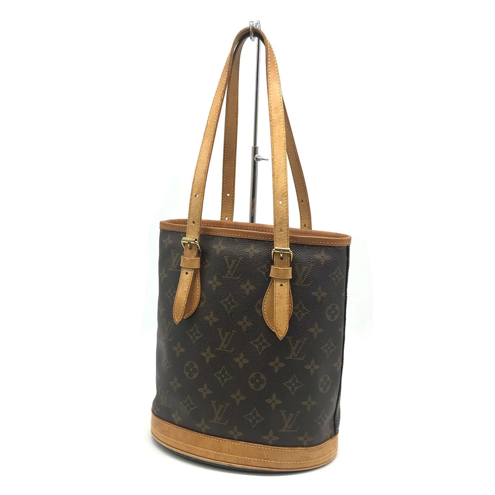 LOUIS VUITTON Monogram Bucket Tote Bag